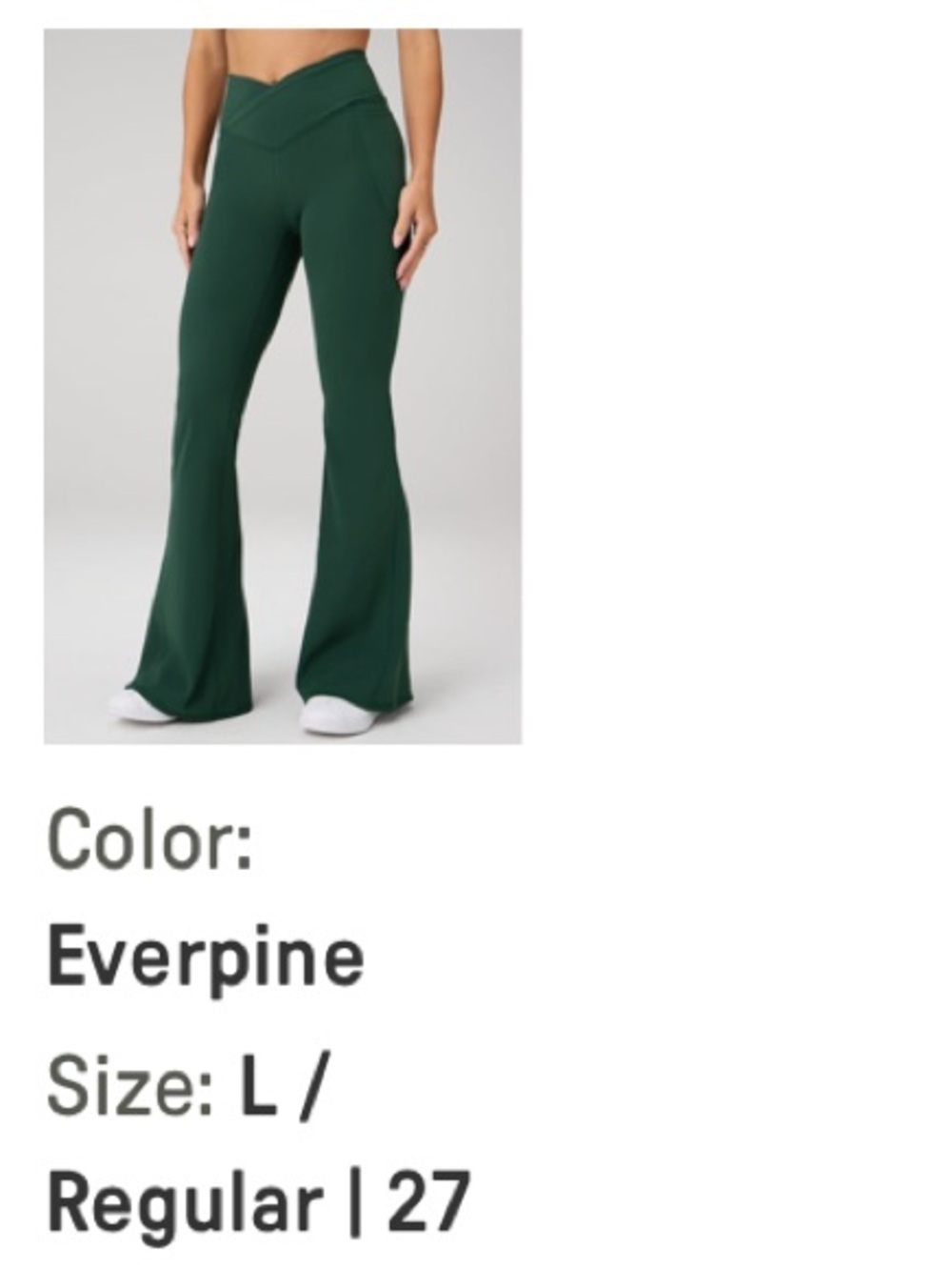 Fabletics Everpine High-Rise Flare Leggings